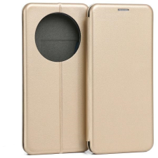 Beline Book Magnetic könyvtok Xiaomi Redmi 14C 4G/5G - arany színű tok és táska