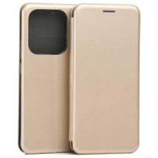 Beline Book Magnetic könyvtok Xiaomi Redmi Note 14 5G - arany színű tok és táska