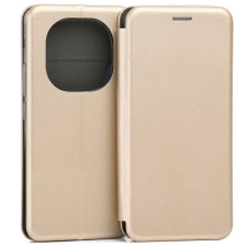 Beline Book Magnetic könyvtok Xiaomi Redmi Note 14 Pro 5G - arany színű tok és táska
