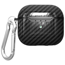 Beline Carbon Cover tok AirPods 4 - fekete fülhallgató, fejhallgató tok