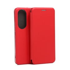 Beline Etui Book Magnetic Honor 90 piros tok tok és táska
