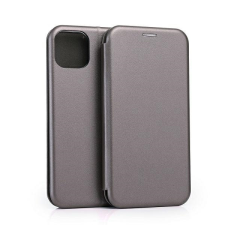 Beline Etui mágneses könyvtok iPhone 15 6,1" acél/acél tok és táska