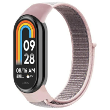 Beline NylonLoop szíj Xiaomi Mi Band 9/8 - rózsaszín okosóra kellék