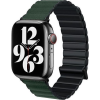 Beline Óraszíj Apple Watch Magnetic Pro 42/44/45/49mm Fekete/zöld Box (Beli02513)