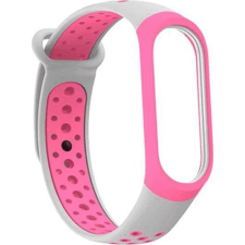 Beline Óraszíj Mi Band 3/4 Design Rózsaszín/Szürke (5903919061306) okosóra kellék
