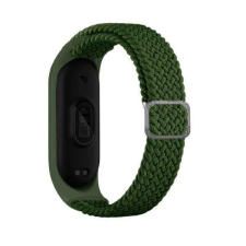 Beline óraszíj Mi Band 3/4 szövet zöld okosóra kellék