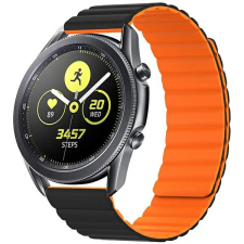 Beline óraszíj Watch 20mm Magnetic fekete/narancssárga okosóra kellék