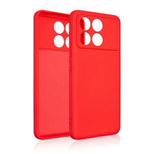 Beline Silicone tok Xiaomi Poco F6 Pro - piros tok és táska