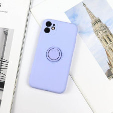 Beline Tok szilikon iPhone 12 Pro Max óceánkék tok gyűrűvel tok és táska
