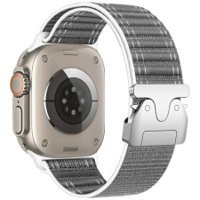 Beline Woven Nylon Diagonal Style Parachute Apple Watch 38/40/41mm szürke okosóra kellék