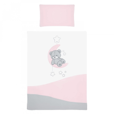 Belisima 5-részes ágyneműhuzat Belisima Teddy Bear 90/120 rózsaszín babaágynemű, babapléd