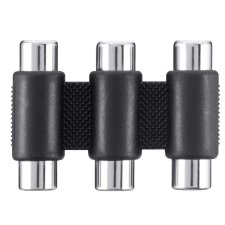 Belkin 3x RCA aljzat  --> 3x RCA aljzat közösítő adapter (F3Y091bf) (F3Y091bf) kábel és adapter