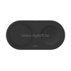 Belkin asztali töltő 2in1 (15W, gyorstöltő, wireless, Magsafe, Apple Airpods töltő, Qi2) FEKETE (WIZ021VFBK)