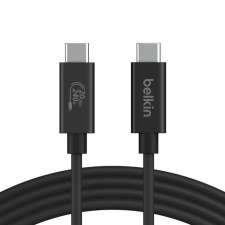 Belkin Belkin USB4 USB-C/USB-C 240W + 20Gbps Cable 2m Black kábel és adapter