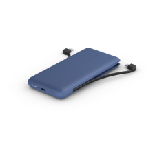 Belkin Boost Charge Plus USB-C Power Bank 10000mAh, beépített kábellel kék (BPB006btBLU) (BPB006btBLU) power bank