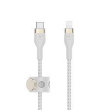 Belkin BOOST CHARGE PRO Flex USB-C - Lightning kábel 3m fehér (CAA011bt3MWH) (CAA011bt3MWH) kábel és adapter