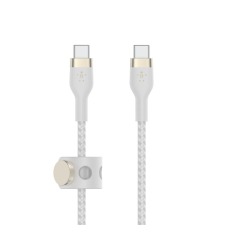 Belkin BOOST CHARGE PRO Flex USB-C - USB-C kábel 1m fehér (CAB011bt1MWH) kábel és adapter