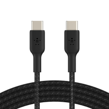 Belkin BOOST ↑ CHARGE ™ USB-C apa - USB-C apa Adat- és töltőkábel 1m - Fekete kábel és adapter