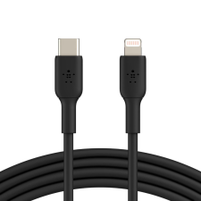 Belkin BOOST CHARGE USB-C - Lightning kábel 1m fekete (CAA003bt1MBK) kábel és adapter