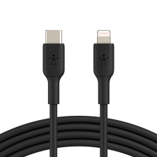 Belkin BOOST CHARGE USB-C - Lightning kábel 1m fekete (CAA003bt1MBK) (CAA003bt1MBK) kábel és adapter
