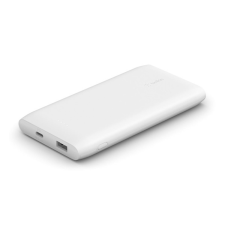 Belkin BOOST CHARGE vésztöltő 2 USB / Type-C aljzat (10000mAh, 18W, gyorstöltés támogatás + Type-C kábel) FEHÉR Xiaomi Poco F5 Pro, OnePlus Nord CE 3 Lite 5G, Motorola Razr 40 Ultra (XT2321-3 kábel és adapter