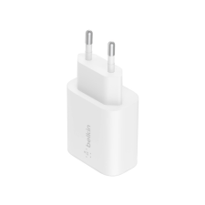 Belkin Boost Charge WCA004VFWH Hálózati USB-C töltő - Fehér (25W) mobiltelefon kellék