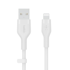 Belkin BoostCharge Flex USB-A apa 2.0 - Lightning apa Adat és töltőkábel - Fehér (3m) kábel és adapter
