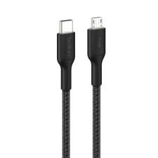Belkin BoostCharge Pro USB-C to Micro-USB Braided Cable 15W 1m Black kábel és adapter