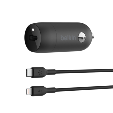 Belkin BoostCharge USB-C Autós töltő - Fekete (30W) (CCA004BT1MBK-B5) mobiltelefon kellék