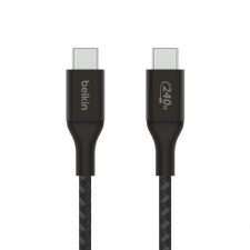 Belkin BoostCharge USB-C to USB-C 240W Cable 1m Black kábel és adapter