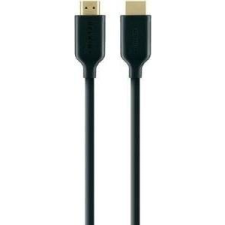 Belkin Cable HDMI/HDMI 1M, aranyozott, Fekete (F3Y021BT1M) kábel és adapter