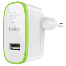 Belkin hálózati töltő USB csatlakozással 2.1 A zöld-fehér (F8J052cwWHT) (F8J052cwWHT) mobiltelefon kellék