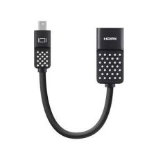 Belkin Mini DisplayPort/HDMI 0,127 M Fekete kábel és adapter