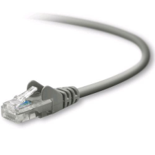 Belkin Patch kábel UTP Cat-5e 10m (A3L791CP10M-H-S) kábel és adapter