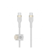 Belkin Pro Flex USB-C / USB-C 1m fehér