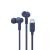 Belkin SoundForm Headset Vezetékes Hallójárati Zene/általános USB C-típus Kék