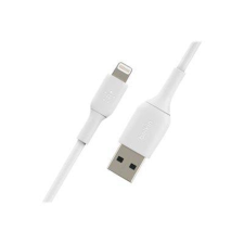Belkin USB apa - Lightning apa Adat- és töltőkábel 3m - Fehér kábel és adapter