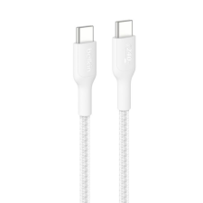 Belkin USB-C to USB-C Braided Cable 240W 2m White CAB025HQ2MWH kábel és adapter