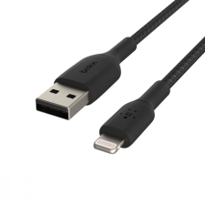 Belkin USB–Lightning Kábel Belkin CAA002BT2MBK 2 m Fekete kábel és adapter