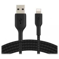 Belkin USB Lightning Töltő/adatkábel Fekete 2m CAA002BT2MBK kábel és adapter