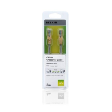 Belkin UTPCat5e Cross kábel 3m (F3X126CP03MGYYM) (F3X126CP03MGYYM) kábel és adapter