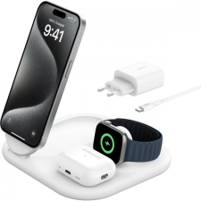 Belkin WIRELESS BOOSTCHARGE QI2 MAGNETIC 3-IN-1 CHARGING STATION (WIZ029VFWH) mobiltelefon kellék