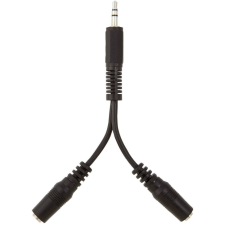 Belkin Y audio 3.5 mm Jack - 2xRCA fekete (CFL-AUD05) (CFL-AUD05) kábel és adapter