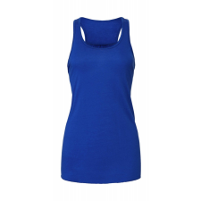 Bella+Canvas Női ujjatlan póló Bella Canvas Flowy Racerback Tank Top XL, Igazi kék női póló