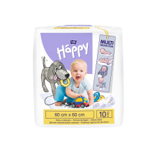 BELLA HAPPY Baby gyermek alátétek (60x60 cm), 10 db pelenkázó matrac