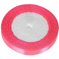 Bellatex 011 szaténszalag, 12 mm / 22,5 m, sötét rózsaszín szalag, masni