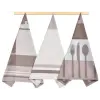 Bellatex 3 darabos konyharuha szett, 50 × 70 cm, 134 evőeszközök