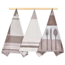 Bellatex 3 darabos konyharuha szett, 50 × 70 cm, 134 evőeszközök lakástextília