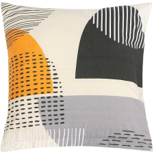 Bellatex 90/203 párnahuzat, 40×40 cm, narancsszín félkör lakástextília