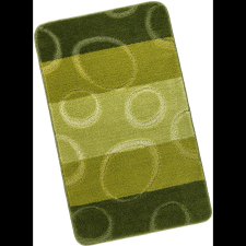 Bellatex Bany pattern 60 × 100 cm 810/002 ellipses green (11886) lakástextília